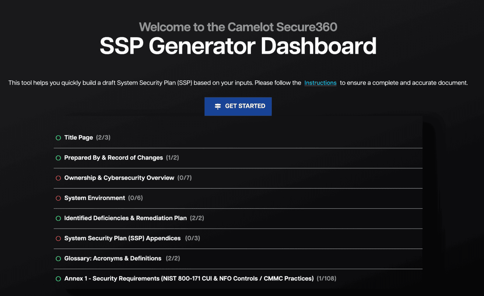 SSP Generator